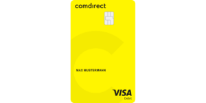 comdirect visa debit card