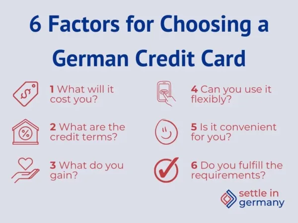 6 factors for expats in Germany choosing a credit card