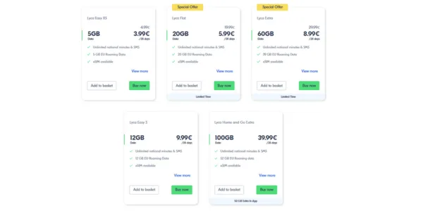 overview-lycamobile-plans Lyca Mobile is an affordable prpaid option for national and international use