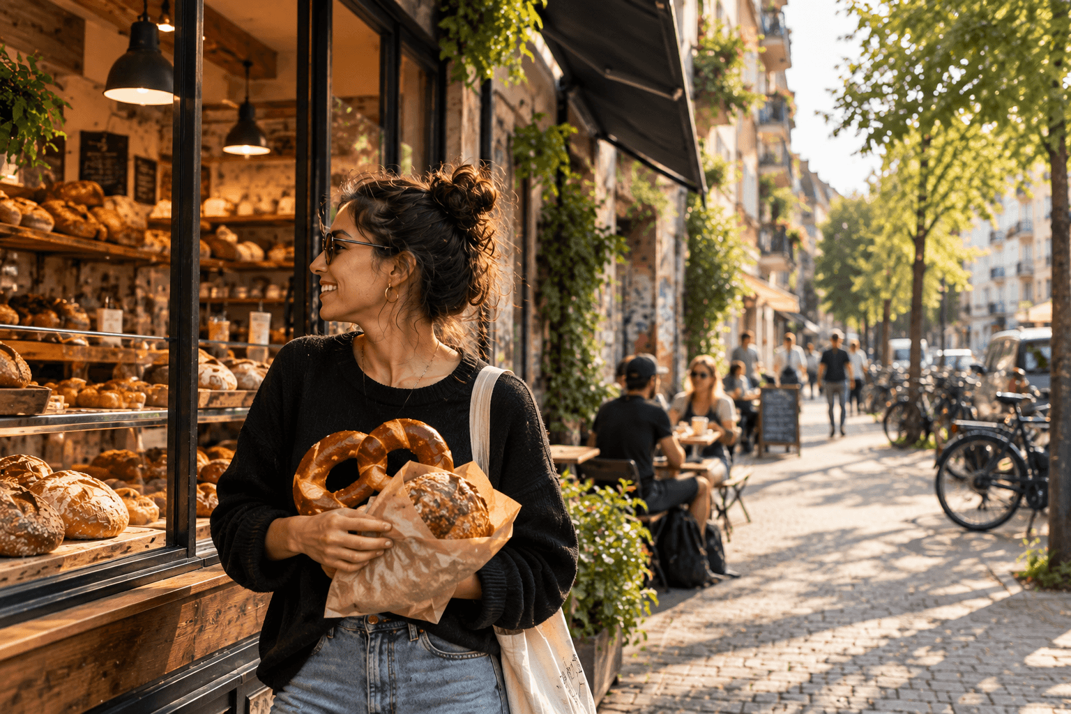 Neighbourhood bakery in Berlin